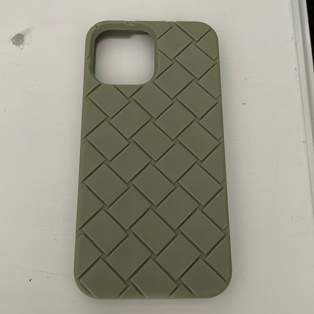 Bottega pale green iPhone 12 MAX PRO phone case